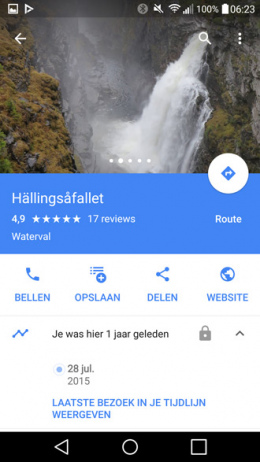 Google Maps delen