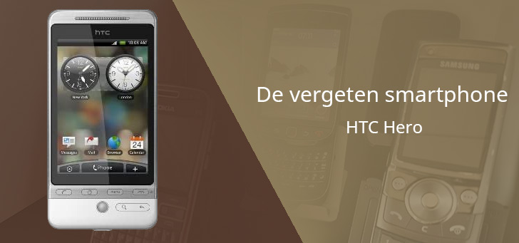 HTC Hero vergeten header