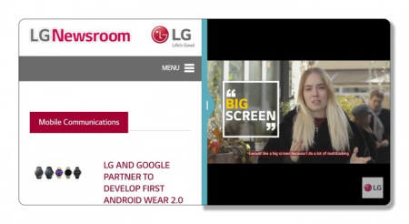 LG UX 6.0 multitasking