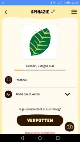 AH Moestuin app