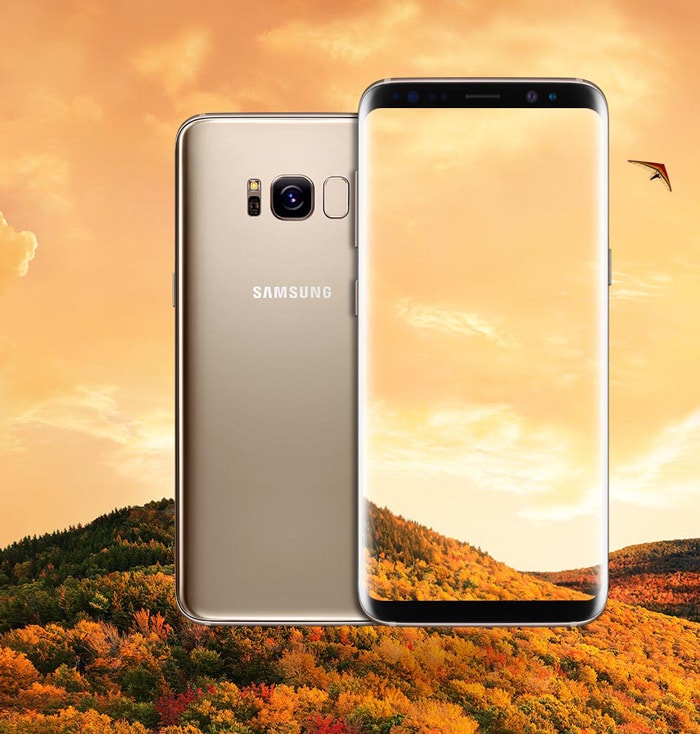 Samsung Galaxy S8 goud