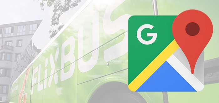 Google Maps Flixbus