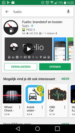 Google Play Store grotere zoekresultaten