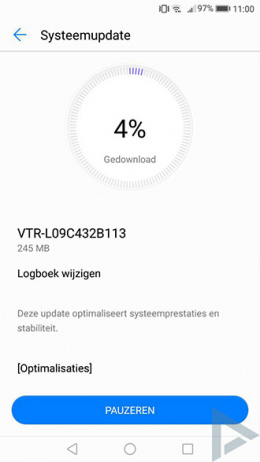 Huawei P10 B113 update