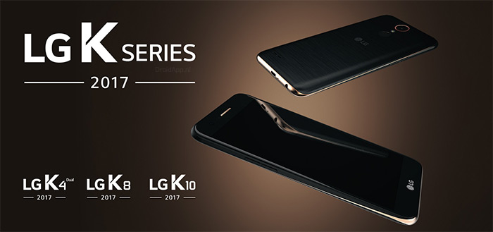 LG brengt stijlvolle, betaalbare K4, K8 en K10 (2017) uit in Nederland
