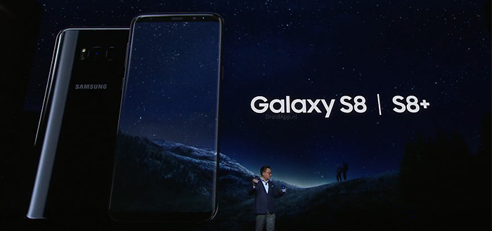 Samsung Galaxy S8 aankondiging