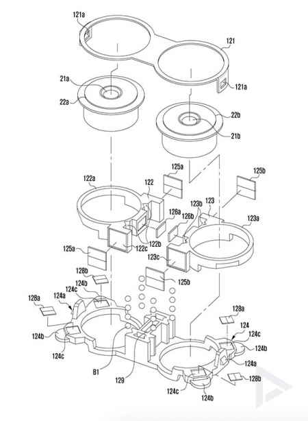 Samsung Dual-camera patent