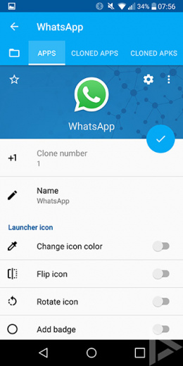 App Cloner WhatsApp