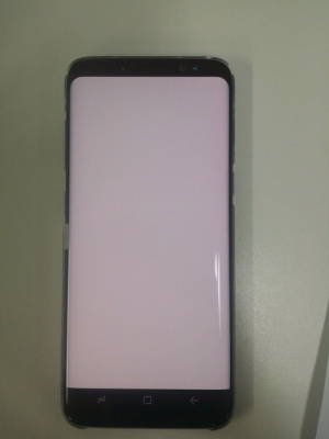 Galaxy S8 rode gloed