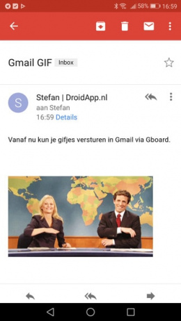 Gmail GIF Gboard