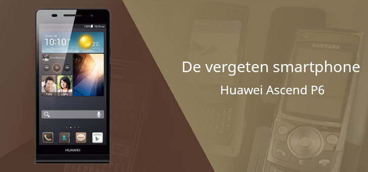 Huawei Ascend P6 vergeten header