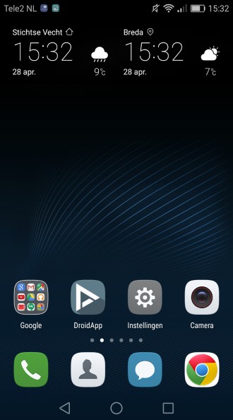 Huawei P9 screenshot maken