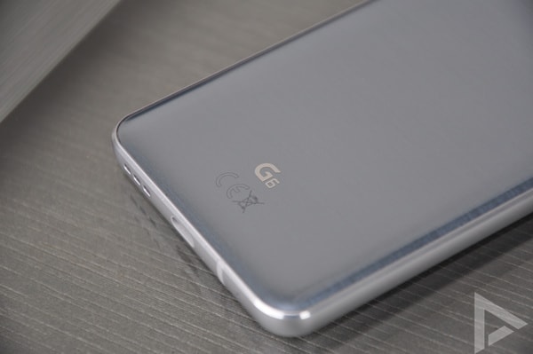 LG G6 platinum silver