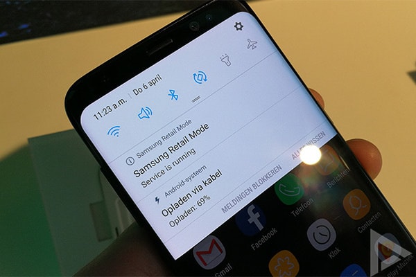 Samsung Galaxy S8 notificaties