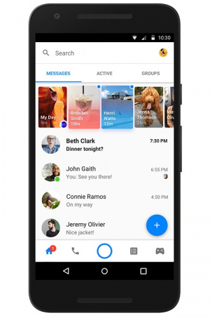 Facebook Messenger nieuw