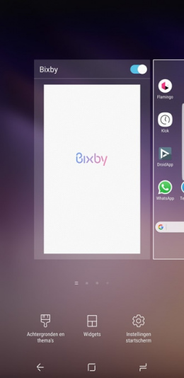 Galaxy S8 Bixby uitschakelen
