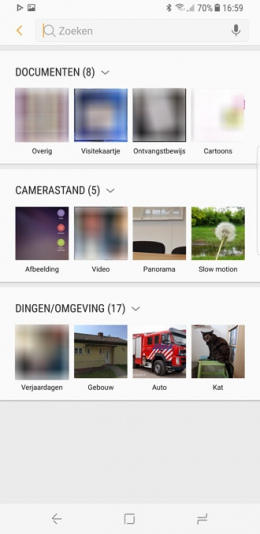 Galaxy S8 galerij zoeken