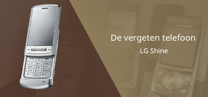 LG Shine vergeten header