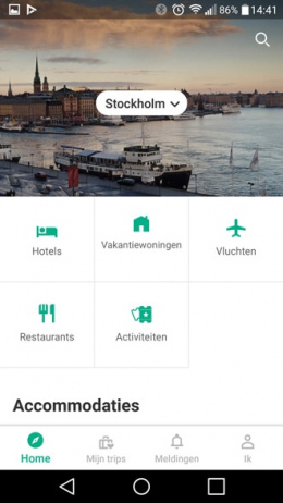 TripAdvisor app