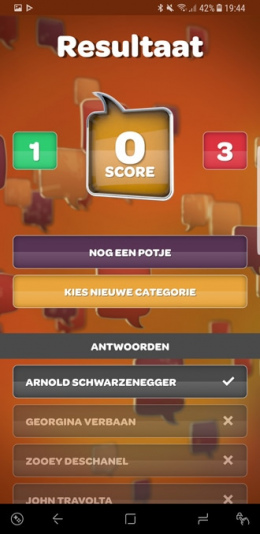 Wie ben ik? app