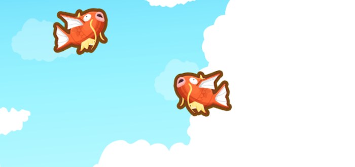Springen met nieuwe Pokémon game Magikarp Jump