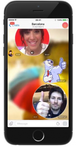 Telegram 4.0 videobericht