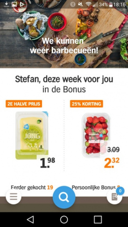 Appie app 5.0 Albert Heijn