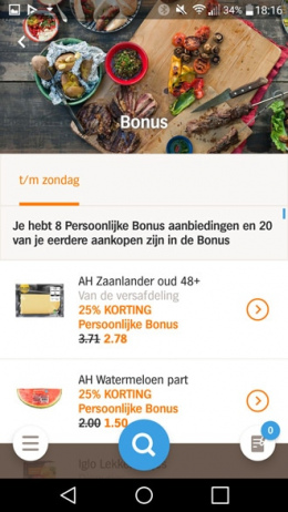 Appie App bonus