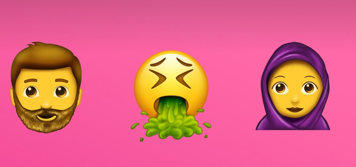 Unicode 10 officieel: dit zijn de 56 nieuwe emoji die we dit jaar krijgen