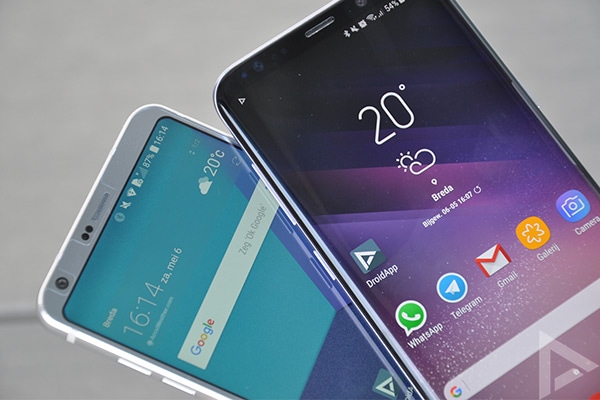 LG G6 vs Galaxy S8