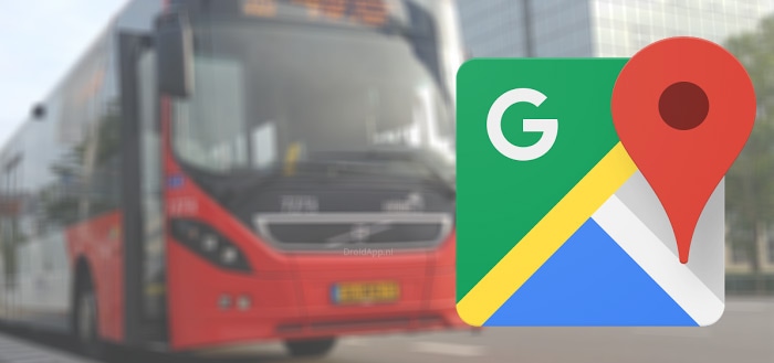 Google Maps bus OV