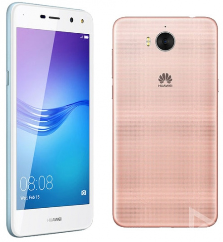 Huawei Y6 (2017) blauw roze