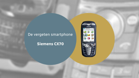 De vergeten telefoon: Siemens CX70