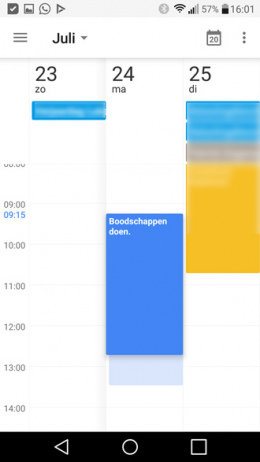 Google Agenda 5.7.25