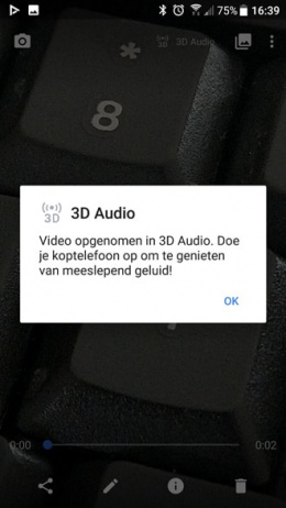 HTC U11 3D-audio
