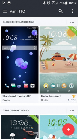 HTC U11 thema's
