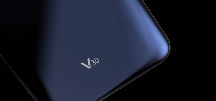 LG V30: nieuwe render en vanaf 28 september te koop