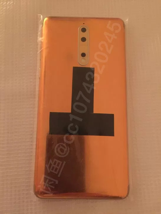 Nokia 8 Copper Gold achterkant