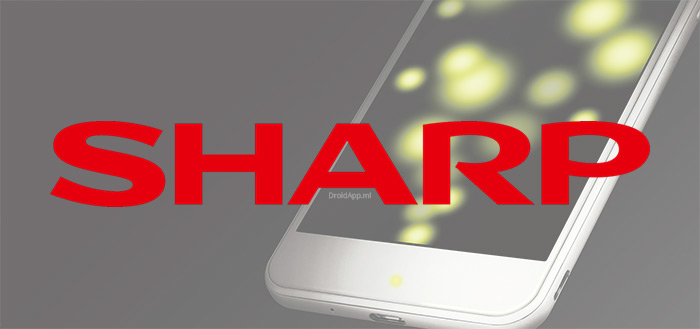 Sharp smartphone met vingerafdrukscanner onder scherm uitgelekt