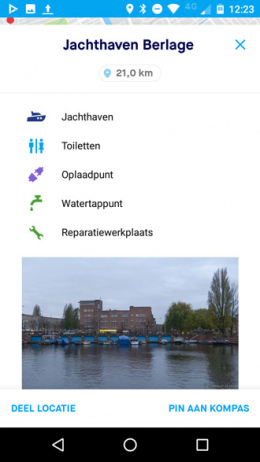 VaarWater app