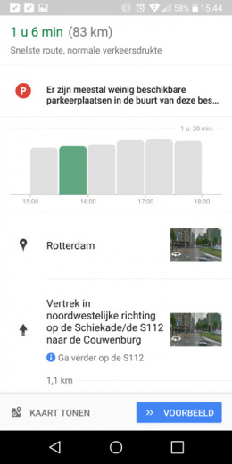 Google Maps parkeren Amsterdam