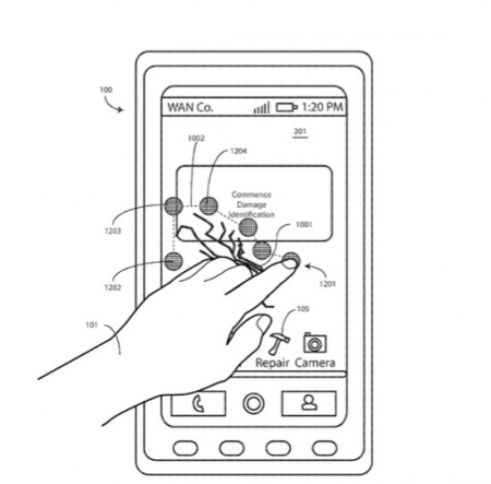 Motorola zelfhelend display