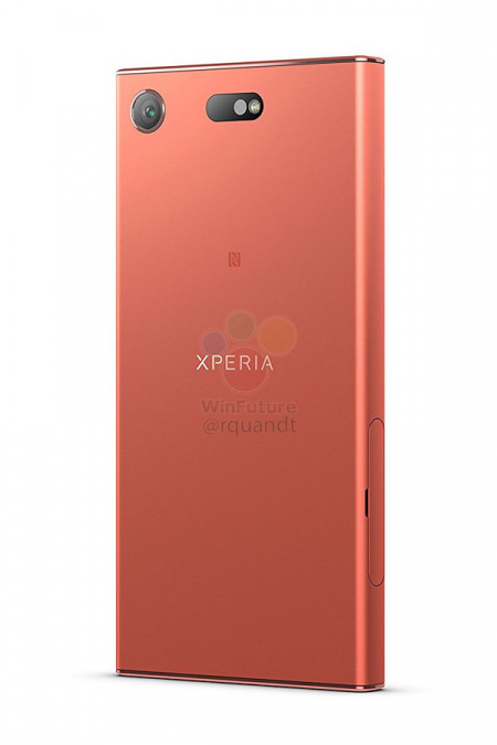 Sony Xperia XZ1 Compact zijkant