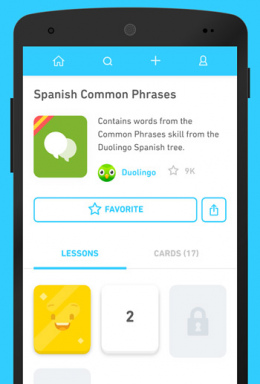 Duolingo TinyCards