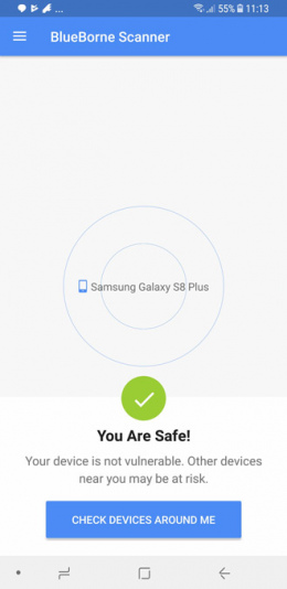 Galaxy S8 BlueBorne