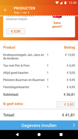 Kinderpostzegel app