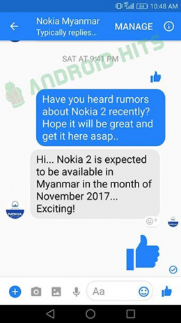 Nokia 2 november