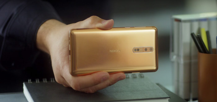 Nokia 8 achter