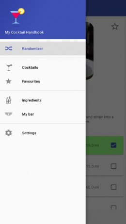 My Cocktail Handbook app