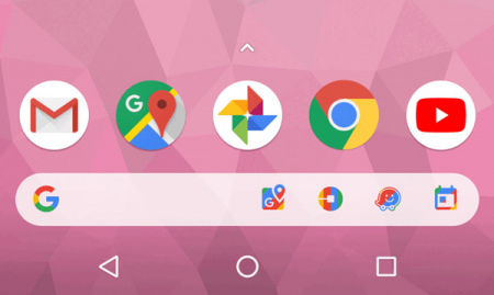 Action Launcher 30 dock